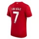 Liverpool FC Luis Diaz #7 Jalkapallo Pelipaidat 2023-24 Kotipaita Miesten