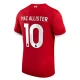 Liverpool FC Mac Allister #10 Jalkapallo Pelipaidat 2023-24 Kotipaita Miesten