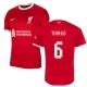 Liverpool FC Thiago #6 Jalkapallo Pelipaidat 2023-24 UCL Kotipaita Miesten