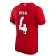 Liverpool FC Virgil van Dijk #4 Jalkapallo Pelipaidat 2023-24 Kotipaita Miesten