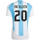 Mac Allister #20 Argentiina Jalkapallo Pelipaidat Copa America 2024 Kotipaita Miesten