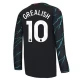 Manchester City Jalkapallo Pelipaidat Jack Grealish #10 2023-24 Kolmaspaita Miesten Pitkähihainen