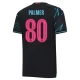 Manchester City Jalkapallo Pelipaidat Palmer #80 2023-24 UCL Kolmaspaita Miesten