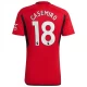Manchester United Casemiro #18 Jalkapallo Pelipaidat 2023-24 Kotipaita Miesten