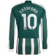 Manchester United Jalkapallo Pelipaidat 2023-24 Marcus Rashford #10 Vieraspaita Miesten Pitkähihainen