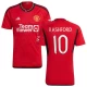 Manchester United Marcus Rashford #10 Jalkapallo Pelipaidat 2023-24 UCL Kotipaita Miesten