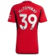 Manchester United McTominay #39 Jalkapallo Pelipaidat 2023-24 Kotipaita Miesten
