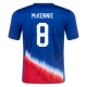 Mckennie #8 Yhdysvallat Jalkapallo Pelipaidat Copa America 2024 Vieraspaita Miesten