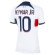 Naisten Paris Saint-Germain PSG Jalkapallo Pelipaidat 2023-24 Neymar Jr #10 Vieraspaita
