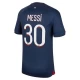 Paris Saint-Germain PSG Lionel Messi #30 Jalkapallo Pelipaidat 2023-24 Kotipaita Miesten