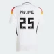Pavlovic #25 Saksa Jalkapallo Pelipaidat EM 2024 Kotipaita Miesten