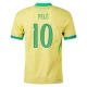 Pele #10 Brasilia Jalkapallo Pelipaidat Copa America 2024 Kotipaita Miesten
