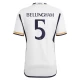 Real Madrid Jude Bellingham #5 Jalkapallo Pelipaidat 2023-24 Kotipaita Miesten