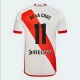 River Plate De La Cruz #11 Jalkapallo Pelipaidat 2023-24 Kotipaita Miesten
