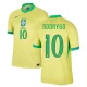 Rodrygo #10 Brasilia Jalkapallo Pelipaidat Copa America 2024 Kotipaita Miesten