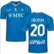 SSC Napoli Zielinski #20 Jalkapallo Pelipaidat 2023-24 Kotipaita Miesten