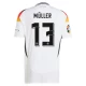 Thomas Müller #13 Saksa Jalkapallo Pelipaidat EM 2024 Kotipaita Miesten
