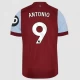 West Ham United Antonio #9 Jalkapallo Pelipaidat 2023-24 Kotipaita Miesten